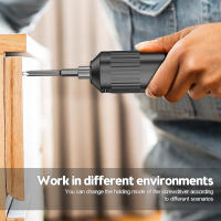 Mini Destornillador Eléctrico Portátil Inteligente Sin Cable Con Función Automática Herramientas De Poder Multifuncionales Con Bits Para DIY En El Hogar - details 10