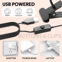 Lámpara LED UV Para Secado De Esmalte De Gel DianaBeauty Portátil Con Tubo Flexible Clip-On Mini Secador De Luz UV Para Manicura USB - details 6