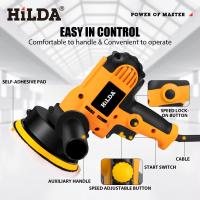 Máquina De Pulir Coche HILDA Con Velocidad Ajustable Herramientas De Cera Y Pulido Para Automóviles Accesorios De Poder Para DIY En El Hogar - details 5