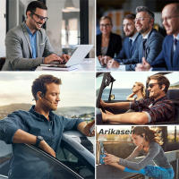 Auriculares Bluetooth Inalámbricos De Peso Ligero Para Camión Oficina Call Center Con Micrófono De Cancelación De Ruido Y Auriculares Abiertos - details 7