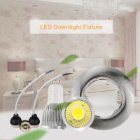 10pcs Soporte De Bombilla LED MR16 GU10 Metálico Redondo Para Iluminación Requedada Fijación En Techo Cupón De 50mm - details 8