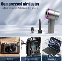 Aspirador Powerful Hand 12000Pa Aspirador de Coche 4 en 1 Mini Vacuum Cleaner USB 5000mAh Aspirador Coche Carga Rápida con 2 Filtro Lavable, Sin Cable Sin Para Coche Oficina Hogar - details 2