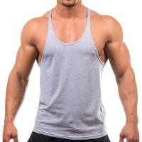 Nueva Estilo Camiseta De Entrenamiento De Gimnasio Para Hombres Camiseta De Correr Sudadera Sin Mangas Algodón Fitness Vest Top - details 5