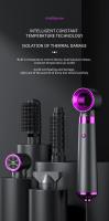 Secador De Pelo Multiusos 5 En 1 Estilo Profesional Con Cepillo De Aire Caliente Para Rizado Y Liso Cepillo De Pelo Portátil De 750W - details 9