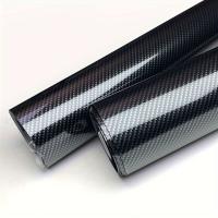 Pegatinas De Coche En Fibra De Carbono 9D Negras Brillantes Protección Antarrugas Fácil Corte Para Exterior E Interior Del Automóvil - details 8