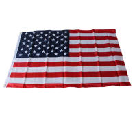 Bandera Estadounidense 150x90cm De Alta Calidad Poliéster Doble Cara Con Ganchos USA Flag Para Uso Nacional - details 1