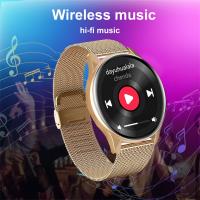New round screen smart watch, bluetooth call, music, heart rate, weather, GPS, sport track, pedometer, waterproof, message reminder, calories, sleep, fashionable appearance, long battery life, multi-language support, personalized dials - details 17