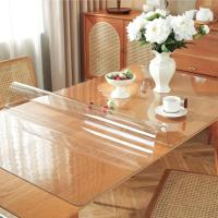 Protector De Mesa Transparente Para Comedor Cubierta De Plástico Impermeable Y Resistente a La Grasa Para Uso Doméstico Y De Fiesta Estilo Moderno Rectangular - details 5