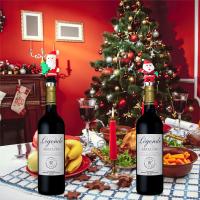 Tapa De Botella De Vino Navideña De Santa Claus 1 Pieza Accesorio De Barra Ecológico Y Conveniente Para Festividades De Navidad - details 4