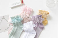 Medias De Princesa Para Niñas Lawadka Con Encaje Y Tútulo Algodón Y Spandex Adecuadas Para Danza Y Diario Edad 1-15 Años - details 3