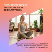 Ashwagandha KSM-66 -  Rhodiola Rosea Vit B6 B12 -  Ginseng Indio BIO-disponible con 5% de Whitanólidos y Vitaminas B6 y B12- 60 Cápsulas Veganas Nutralie - details 4