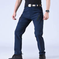 Pantalones De Ciudad Para Hombre Primavera Otoño Cargador Elásticos Para Senderismo Trekk Ing Montañismo Correr Ciclismo Trabajar Al Aire Libre Talla Verdadera Tecnología De Material Polyester Y Spandex - details 9