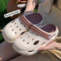 Sandalias De Verano Para Mujer 2024 Antideslizantes Para Interior Y Exterior Con Suela Gruesa Y Plataforma Estilo Calle EVA Cómodas Para Hombres Talla Un Poco Pequeña Verificación Del Tamaño Del Tienda - details 0