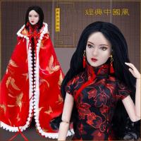 Muñeca Clásica Estilo Chino Cabeza De Muñeca Para Niñas Body Blanco Móvil 22 Articulaciones Figura Delgada Rostro Asiático Muñeca De Juguete - details 26