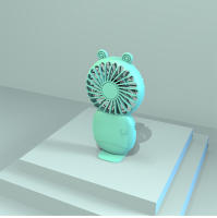 2025 Nuevo ventilador portátil recargable USB Pequeño ventilador portátil mini dormitorio escretorio regalo Silencioso familiar - details 6