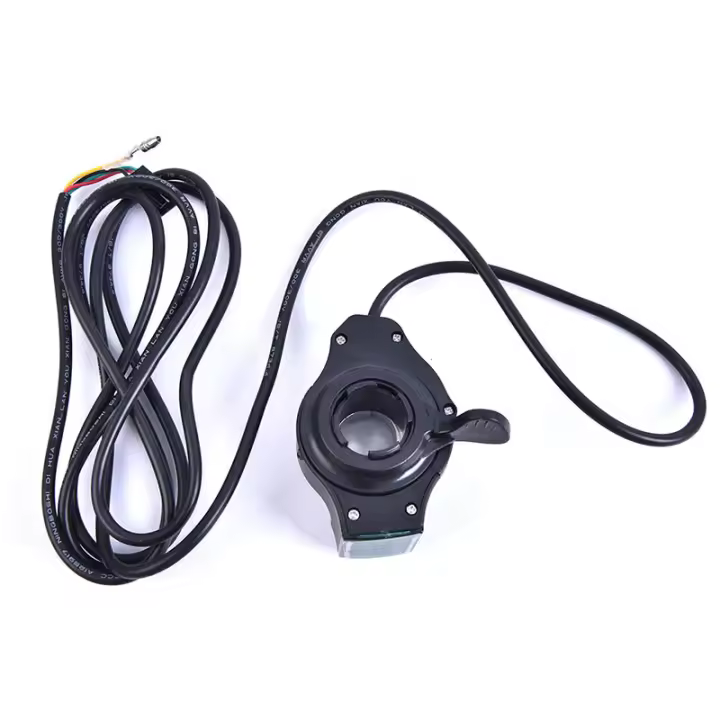 Interruptor De Acción Rápida Para Bicicleta Eléctrica Con Pantalla LCD De Voltaje De Batería Protección Para Dedos Accesorio De Bicicleta Eléctrica - 1