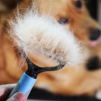 Cepillo Para Peluquería De Mascotas Cepillo Para Perros Y Gatos Herramienta De Aseo Para Perra Cepillo Para Alientar El Pelaje Del Perro Y El Gato - details 9