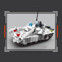 SEMBO 4IN1 Bloques De Construcción Para Niños Modelo De Tanque Militar Vehículo De Batalla Principal Juguete Educativo Para Niños Mayores De 6 Años Regalo Para Niños - details 2
