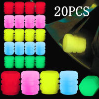 20Pcs Tapas De Válvula De Neumático Luminosas Mini Para Coche Y Motocicleta Cubierta De Válvula Colorida Iluminada Accesorios De Auto Decoración De Rueda Y Eje - details 0