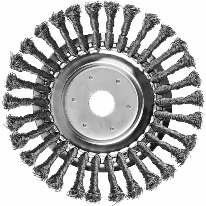 PORCHEDDU Cabeza de corte de cepillo de metal, cabeza de corte de cepillo universal, bandeja de alambre de acero resistente (8 pulgadas, 200x25,4mm) - 1