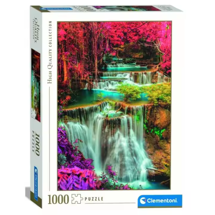 Puzzle 1000 Piezas Cataratas Tailandesas Multi color Clementoni - 1