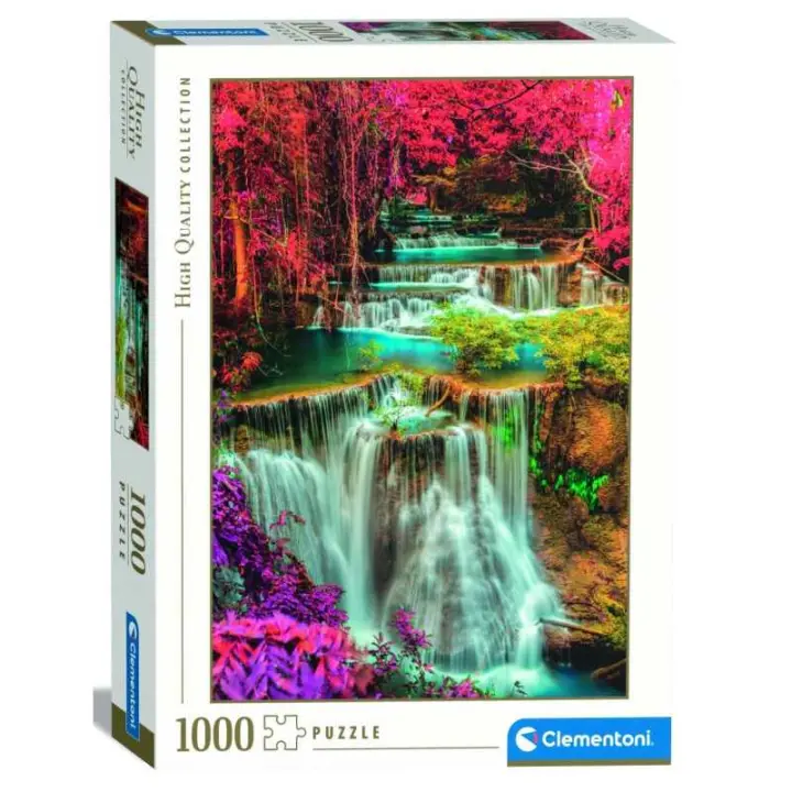 Puzzle 1000 Piezas Cataratas Tailandesas Multi color Clementoni - 1