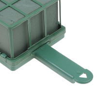 1Pc Soporte De Flor En Forma De Rectángulo Para Arreglo Artificial De Flores Secas Bloques De Espuma De Flor Con Mango Y Cages Holder - details 17