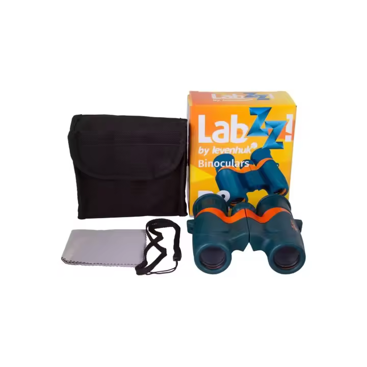Levenhuk Prismáticos Labzz B2 para Niños - 6 Aumentos y Objetivo de 21mm - 1