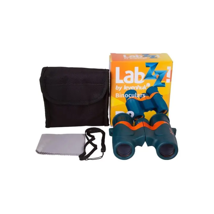 Levenhuk Prismáticos Labzz B2 para Niños - 6 Aumentos y Objetivo de 21mm - 1
