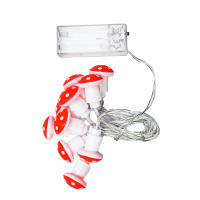 Luces LED De Hongo Con 20 Leds Para Decoración De Interior Y Ambiente Navideño Fuentes De Alimentación USB/Batería Regalo De Fiesta - details 10