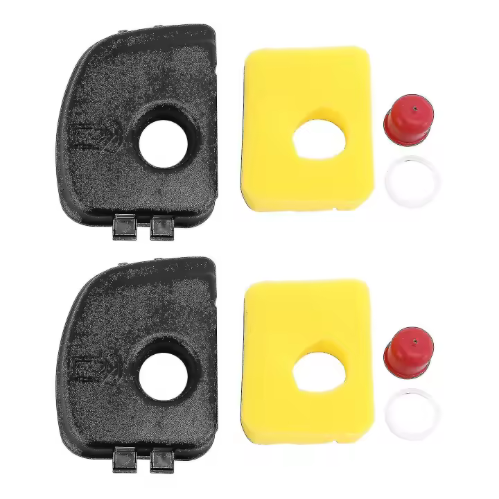 2 pack 595660 799579 594281 cubierta de Aire Filter y ajustes para cortacésped - 1