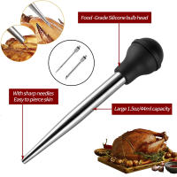 Juego De Agujas Para Marinado Y Salsas De Barbecue Herramienta De Cocina Para Carne De Pollo Puerco Y Carne De Res Resistente Al Calor Y Fácil De Limpiar - details 1