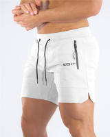 Nuevos Shorts De Fitness Para Hombre Con Bolsillo Cremallera Pantalones De Correr Verano Transpirables Shorts De Playa Deporte Mesh Talla Verdadera - details 19