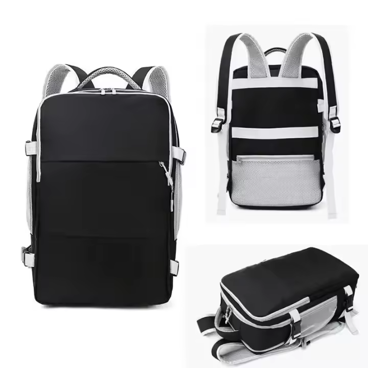 Mochila de viaje de gran capacidad para Mujer, multimución, almacenamiento de Zapatos, multicapa, separación Seca y húmeda, impermeable - 1