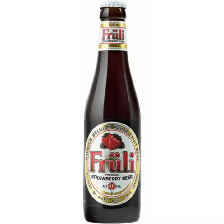 6 uds x Fruli Strawberry 33Cl cervza Alemana tipo fruit beer con fresas - 1