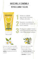 Naturtint Mascarilla Camomila. Aclara Progresivamente el Cabello Rubio, Aporta Intensos Reflejos Dorados, Acondicionador y Desenredante, Anti-frizz, 97,4% Ingredientes Naturales, 150ml - details 1