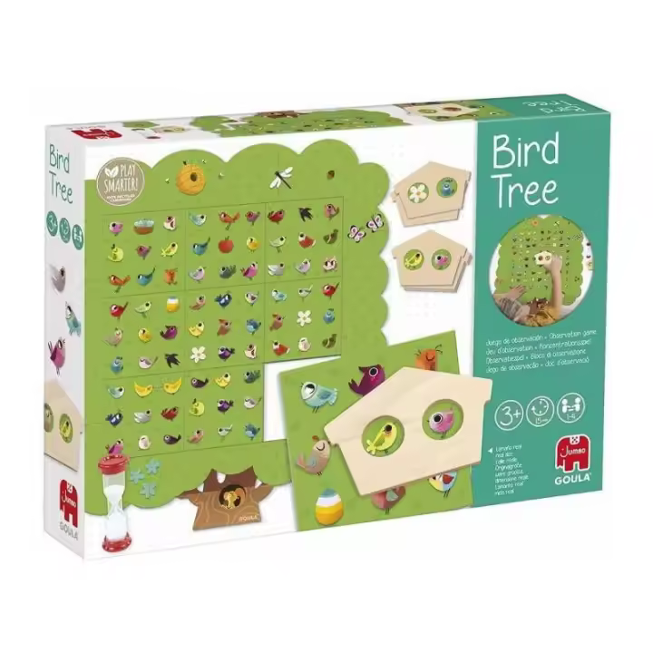 Juego de madera Birds Tree Goula Juego de Observación - 1