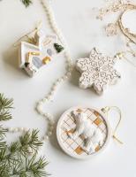 Colgante Creativo De Navidad Alienígena Plata Nordic Estilo Árbol De Navidad Decoración Colgante Regalos Para Fiesta - details 4