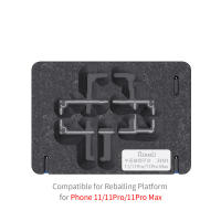 Plataforma De Reflambeo QIANLI Para Series iPhone X 11 12 13 14 Con Estación De Plantación De Cinc Y Stencil Herramienta Manual De Alta Calidad - details 2