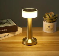 Lámpara De Mesa Retro LED Recargable Luz Nocturna Decorativa Para Dormitorio Sala De Estar Café Iluminación De Camping - details 19