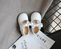 Zapatos De Niñas Estilo Princesa Infantiles Con Lazo De Cinta Y Piel Sintética Mary Janes Planos Para Niños Suaves Y Cómodos Para Todas Las Estaciones - details 16