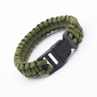 Brazalete De Sobrevivencia Para Camping Y Emergencias Al Aire Libre Con Cuerda Paracord De 7 Núcleos De 23cm Herramientas De Escape Y Paraguas - details 7