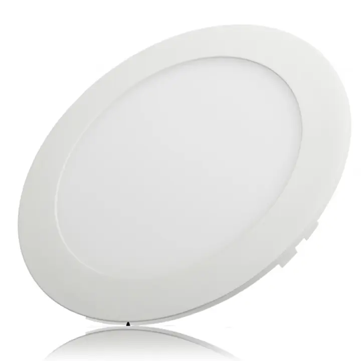 Lámpara Panel LED De Techo Revestido 6W 9W 16W 24W Luz De Decoración Para El Hogar Cambio De Color Azul Y Blanco Redondo Y Cuadrado - 1