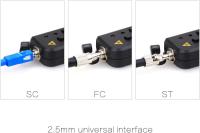 Localizador visual de Fallas FTTH de 30 km, conector universal VFL, probador de cable de fibra óptica, equipo para mantenimiento de Ingeniería de Telecomunicaciones y Televisión por cable - details 1