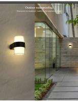 Lámpara De Pared Exterior Impermeable LED 10W Luz De Entrada Para Dormitorio Y Jardín Decoración De Habitaciones No Dimmable Fuente De Alimentación AC85-265V - details 6