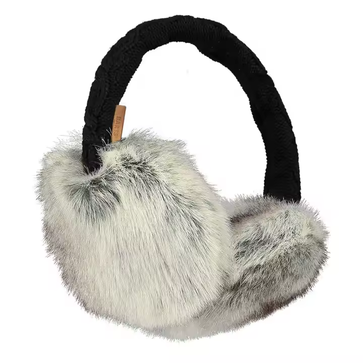 Orejeras de piel sintética Barts Fur Earmuffs Marrón Brezo - 1