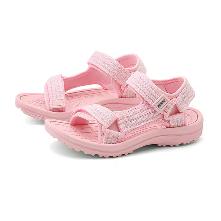 Nuevos Zapatos De Verano Para Niños Y Niñas Casual Ligeros Y Transpirables Sandalias Deportivas Para Playa Tallas 30-38 Con Cierre De Correa - 1
