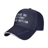 Bolera Ajustable Con Estampado De Letras Para Pacientes Con Autismo Protección Solar Unisex Sombrero De Baseball Snapback - details 5