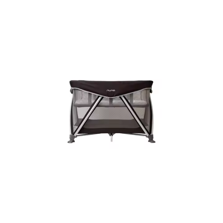Cuna de Viaje Nuna Sena Caviar Negro plegable y con doble altura - 1