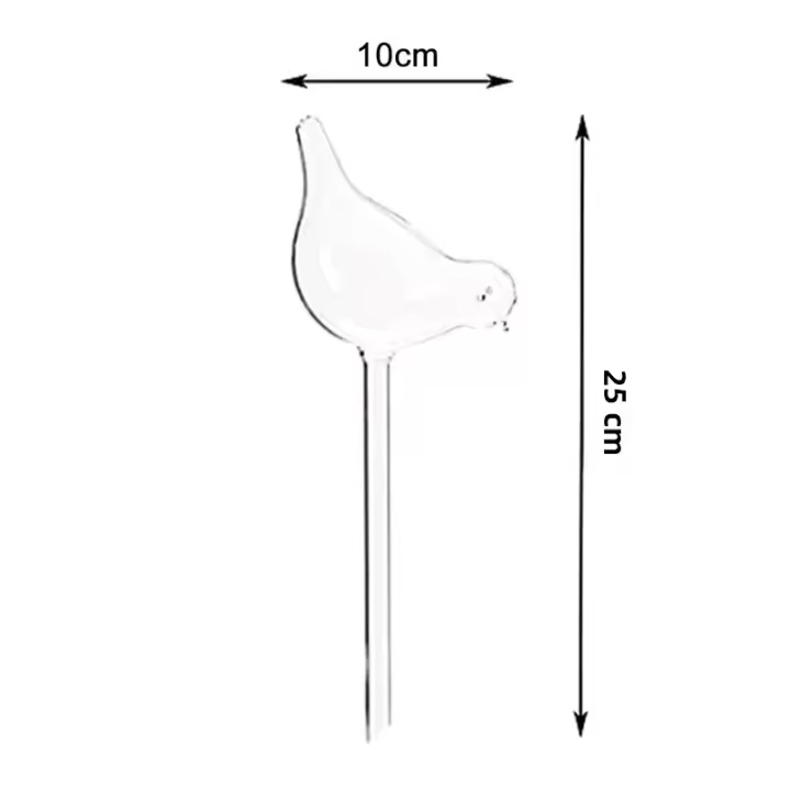 Derrame Automático De Agua En Vaso De Imitación Plástico Dispositivo De Riego Para Jardín Viaje Lazioso Bebida Para Pájaros - 1